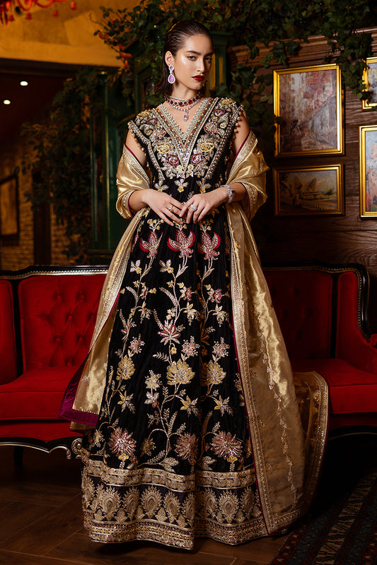 latest velvet suit design for women