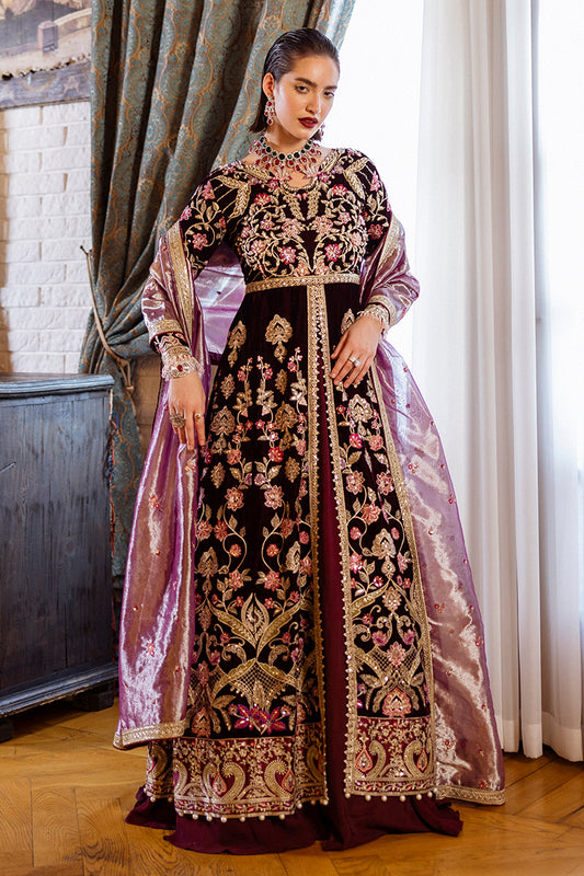 stylish velvet dress design for girls